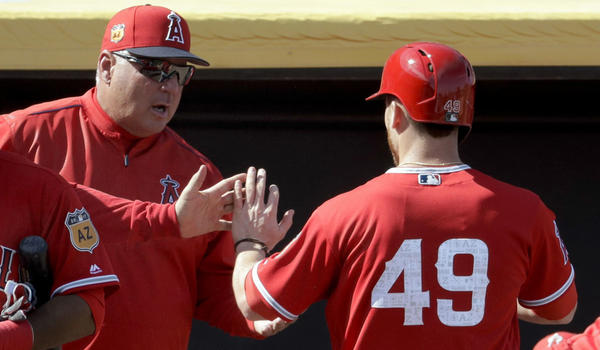 Angels defeat Athletics, 5-3, in spring game