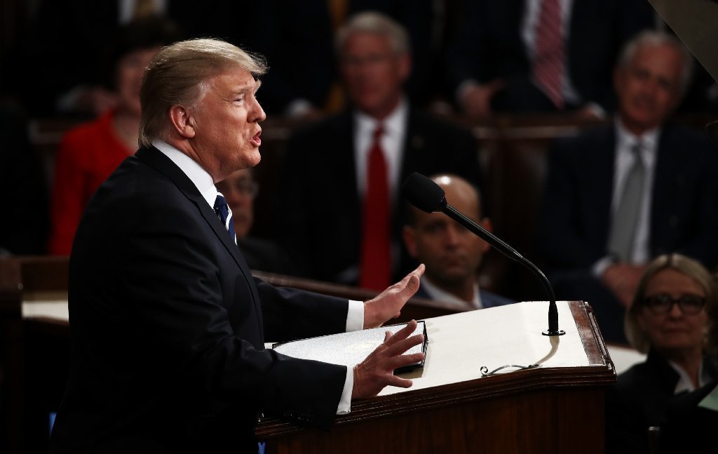 Trump in first speech to Congress: 'Time to join forces' to fix our problems