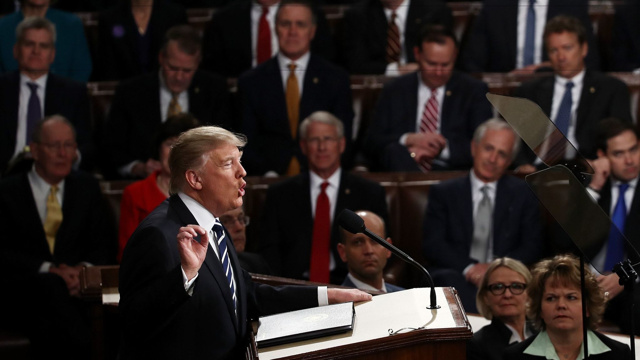 Annotated transcript: President Trump's address to a joint session of Congress