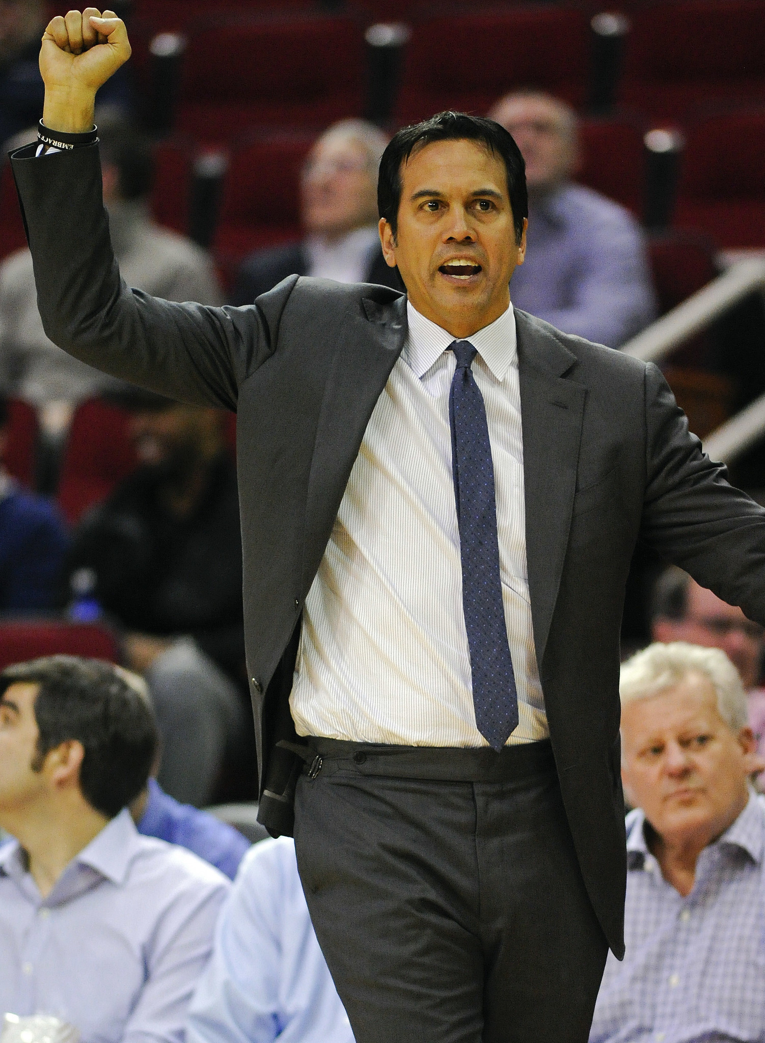 Pat Riley feels Erik Spoelstra deserves strong mention for Coach of the