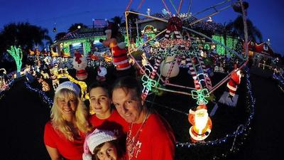Magistrate rules family must pay fines in massive Christmas display