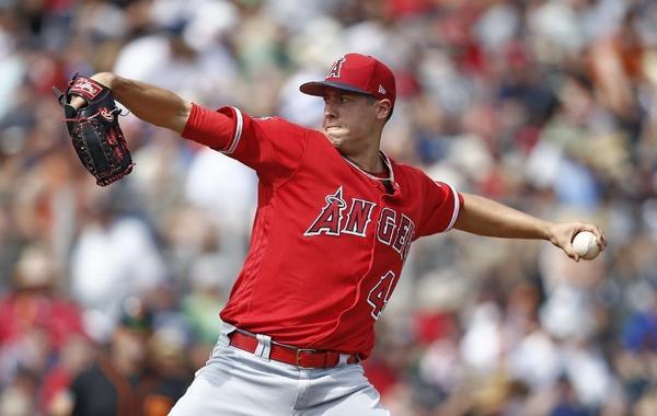 Angels pitcher Tyler Skaggs pleased after four-inning outing