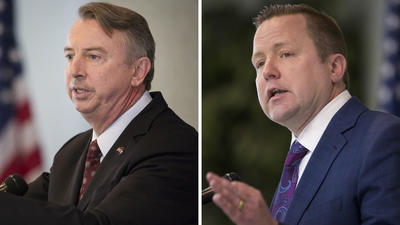 Altered Facebook news headline jolts Virginia governors race