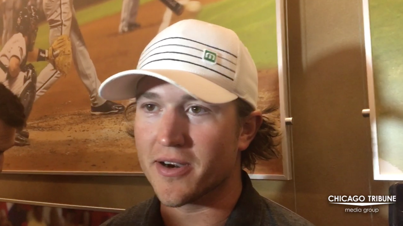 White Sox prospect Carson Fulmer on being optioned to Triple-A Charlotte