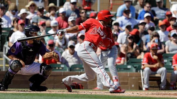 Angels outfielder Ben Revere finds his power in spring training