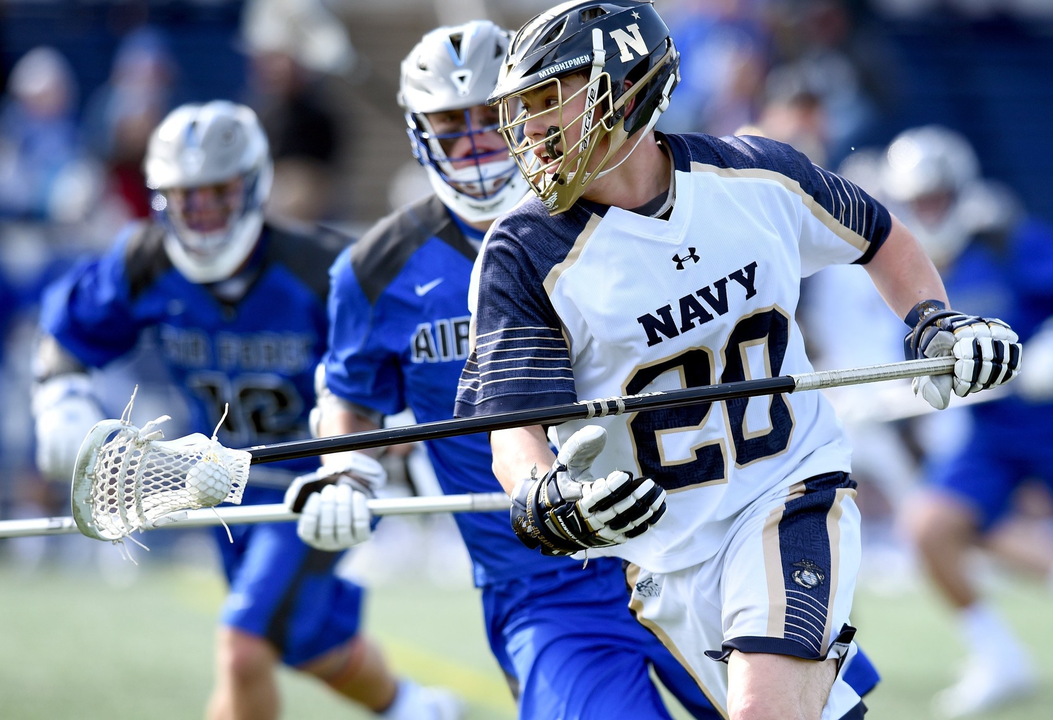 Matt Rees uses variety of tools in becoming career leader in caused turnovers for Navy lacrosse