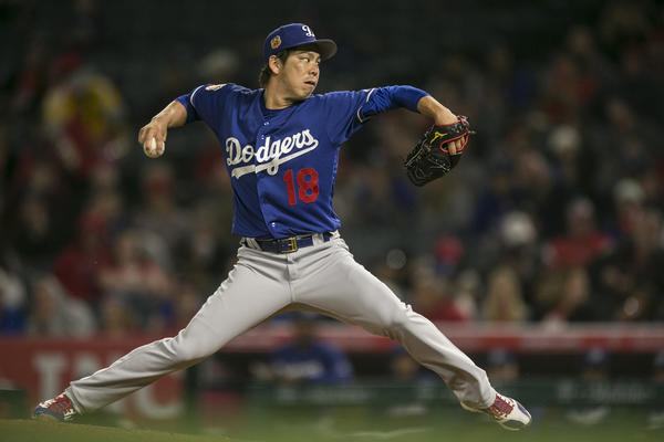 Kenta Maeda and Dodgers are sharp early but Angels rally late to win Freeway Series opener