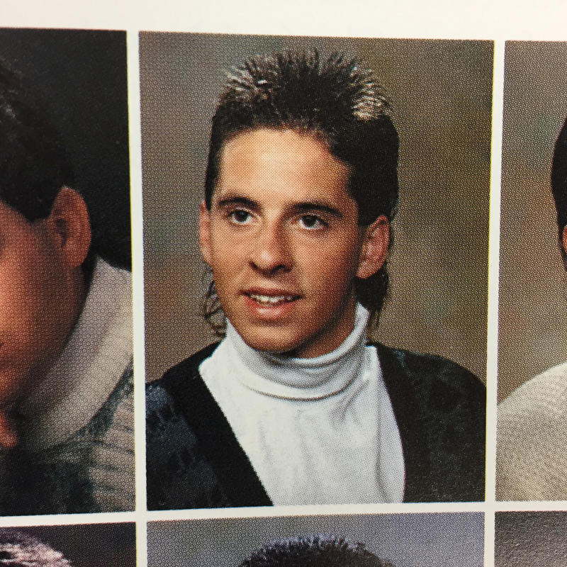 Devin Nunes in his 1991 senior yearbook photo.