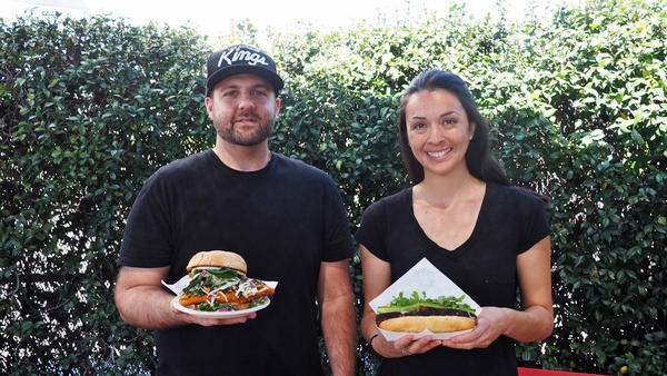 Armen Piskoulian and Casey Felton are behind Banh Oui, a banh mi pop-up in Silver Lake and downtown.