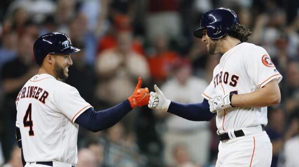 Angels lose solo home run battle to Astros, 2-1