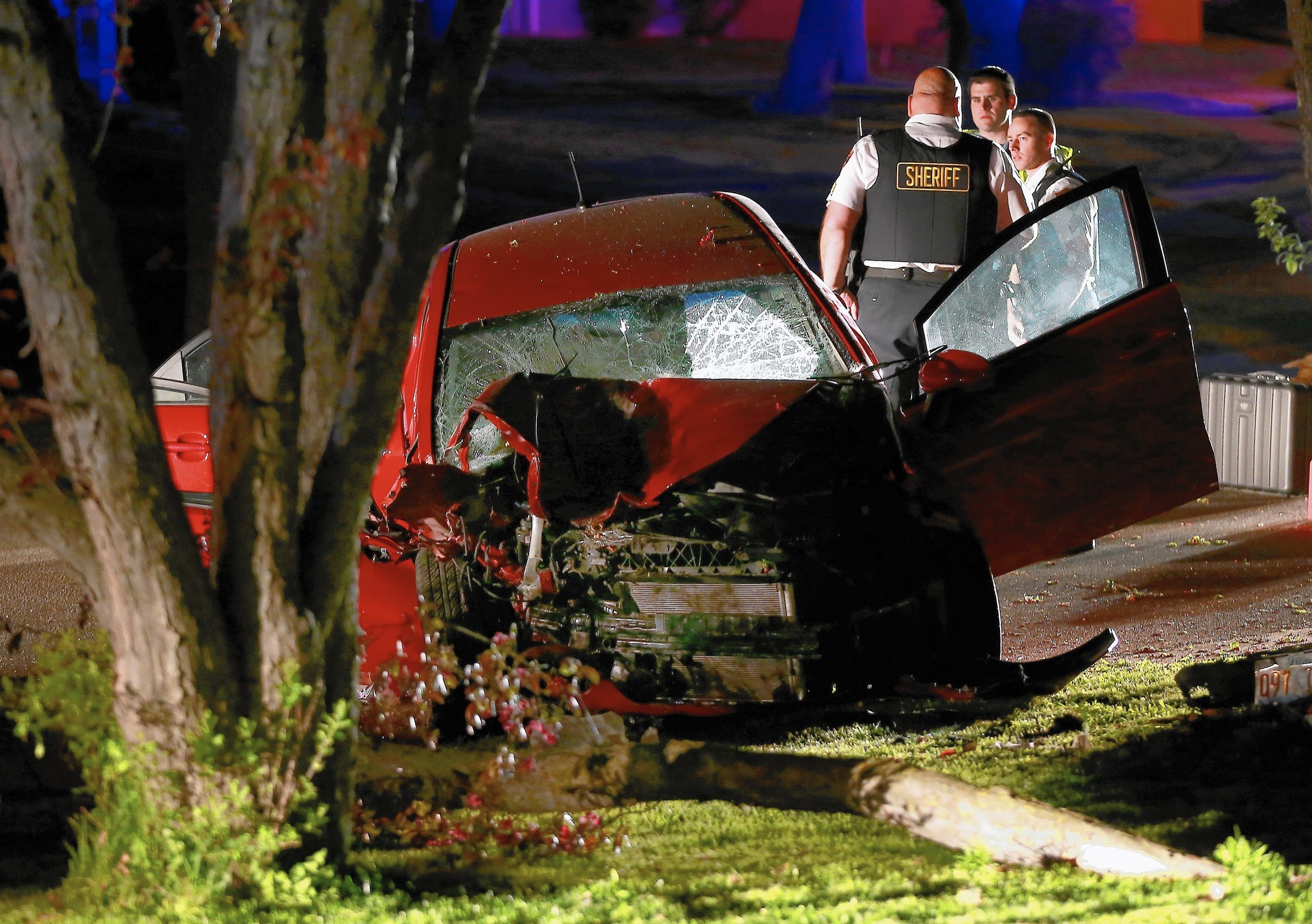 Neighborhood crash near Gurnee sends five to hospital