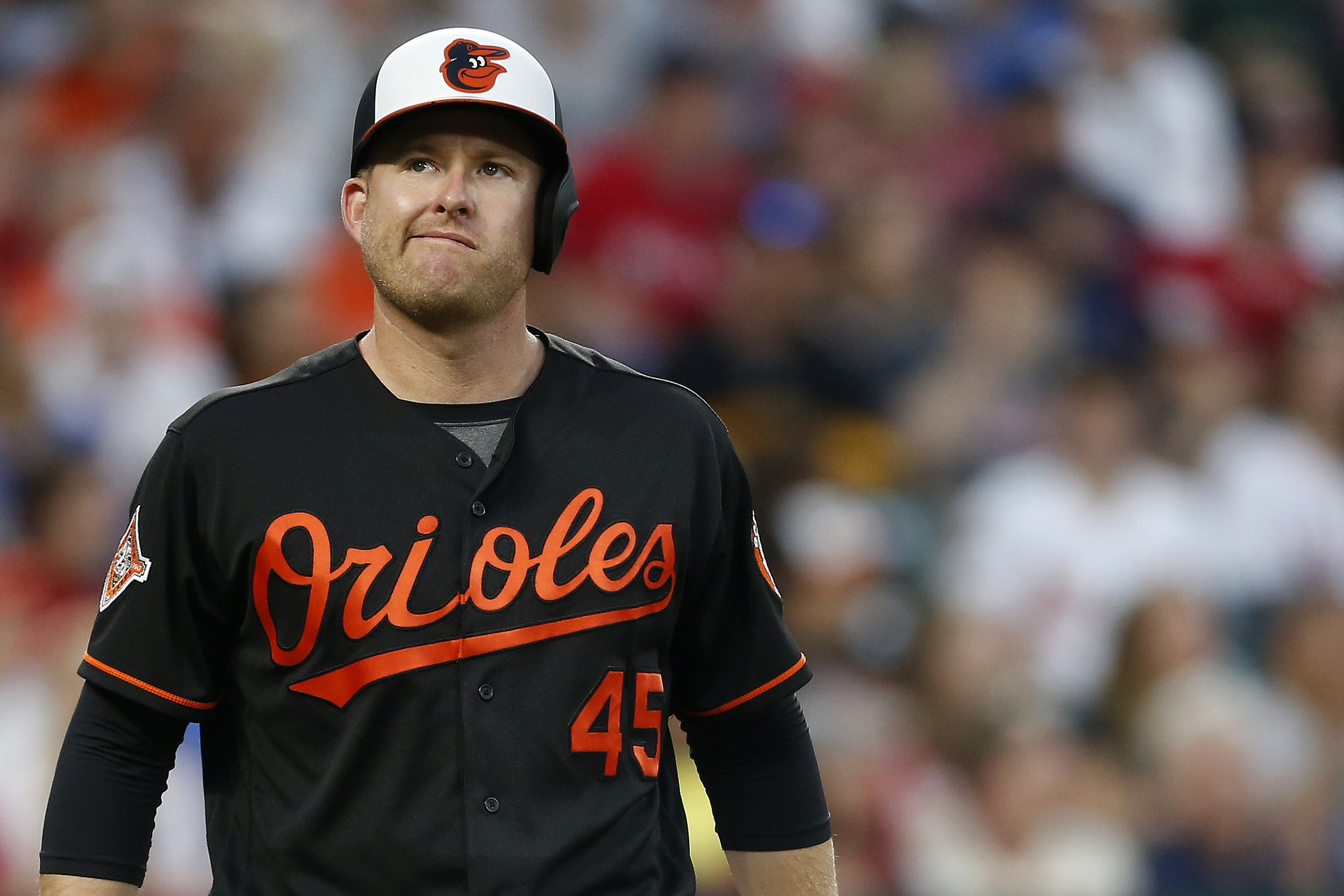 Major league home run king Mark Trumbo slumping out of the gate for Orioles