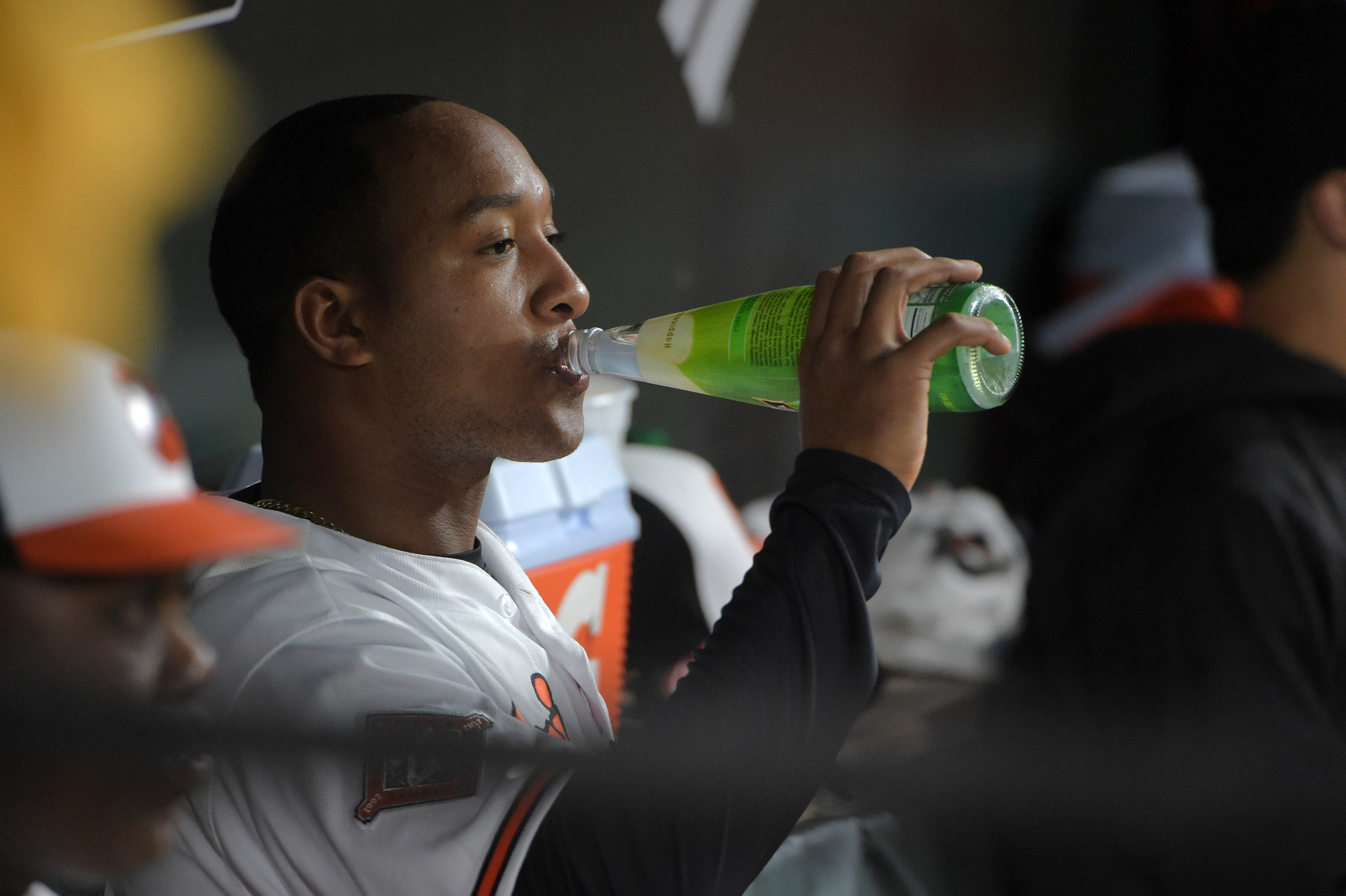 Magical home run elixir? No, that was just coconut water in the Orioles dugout