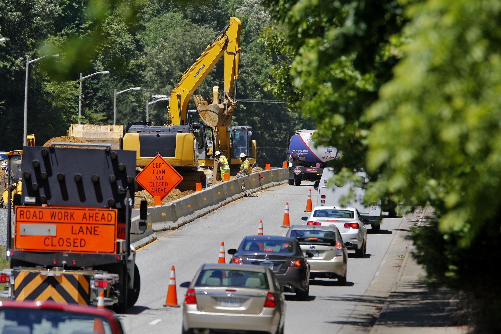 Warwick Boulevard to be torn up for sewer work next two weekends - Daily Press