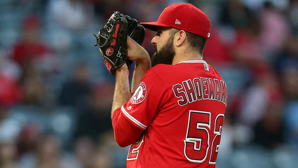 Matt Shoemaker escapes early jam to help Angels shut out the Tigers
