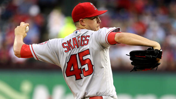 Angels pitcher Tyler Skaggs has been cleared to run