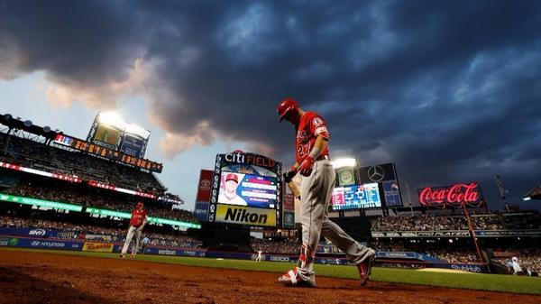 Angels fall to slumping Mets 3-0, ending a four-game winning streak
