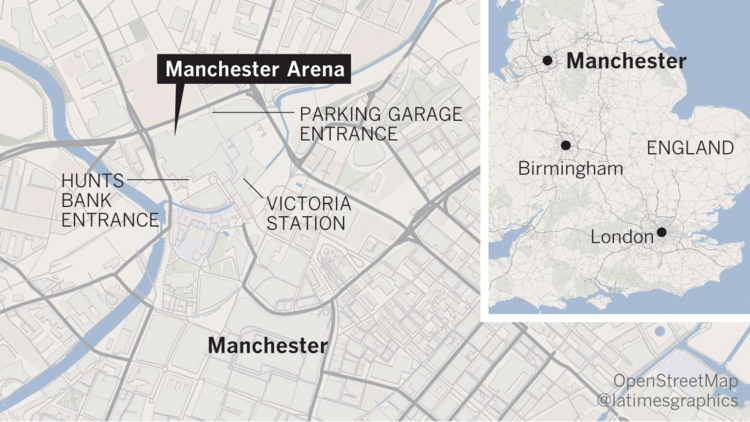 Explosion at Manchester Arena