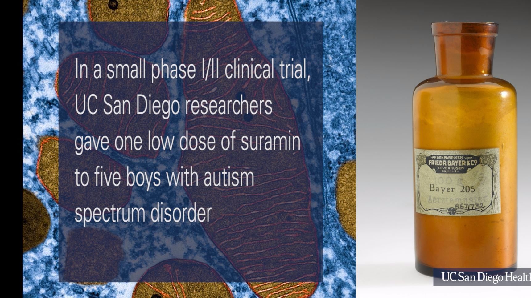 Autism symptoms improve in small clinical trial of century-old drug