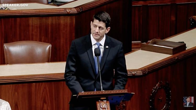House Speaker Paul Ryan: 'An attack on one of us is an attack on all of us.'