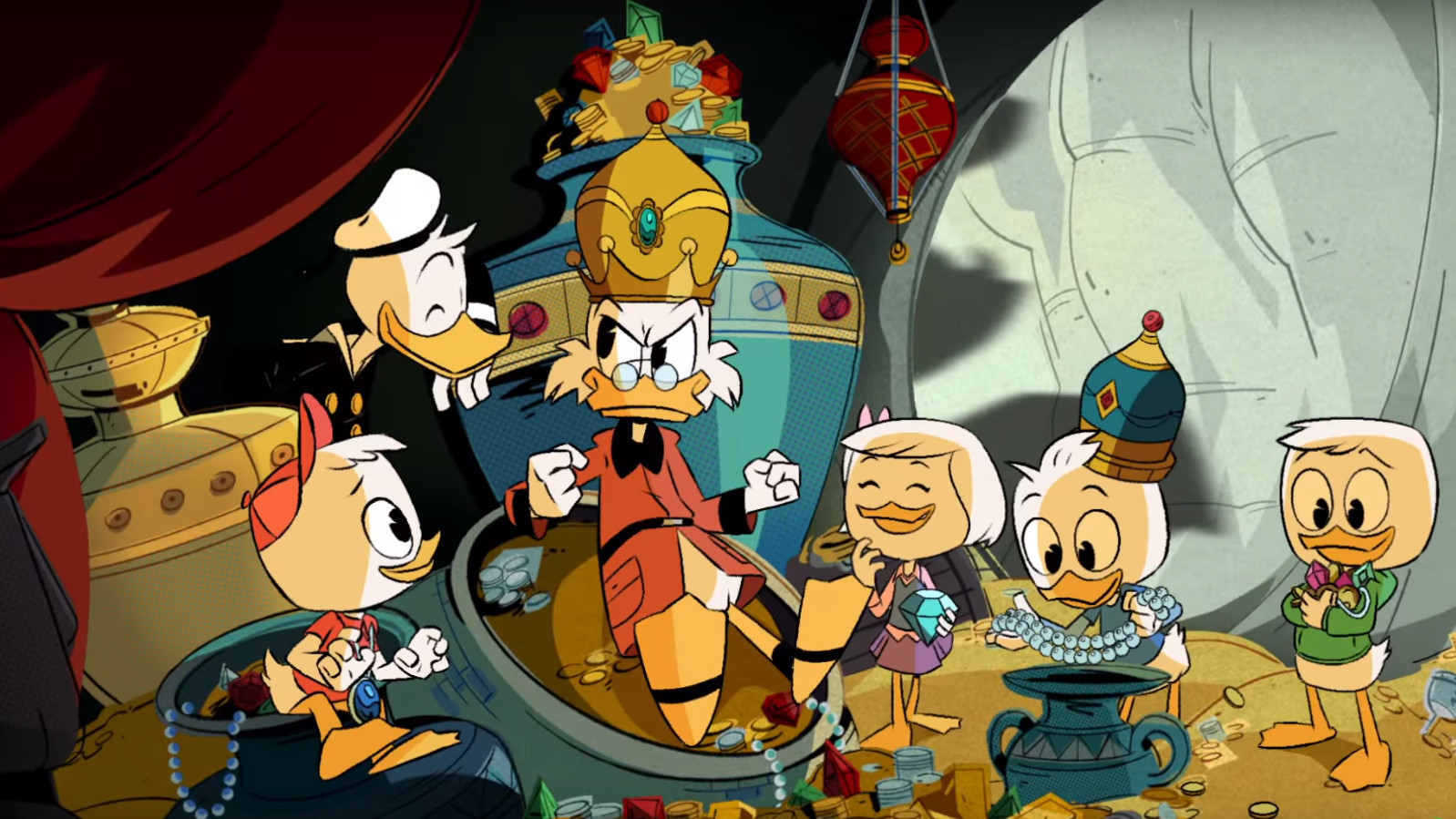 Watch The New Ducktales Opening Title Sequence Woo Ooo La Times