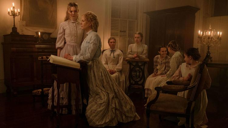 A scene from "The Beguiled," set in Coppola's gauzy, delicate world.