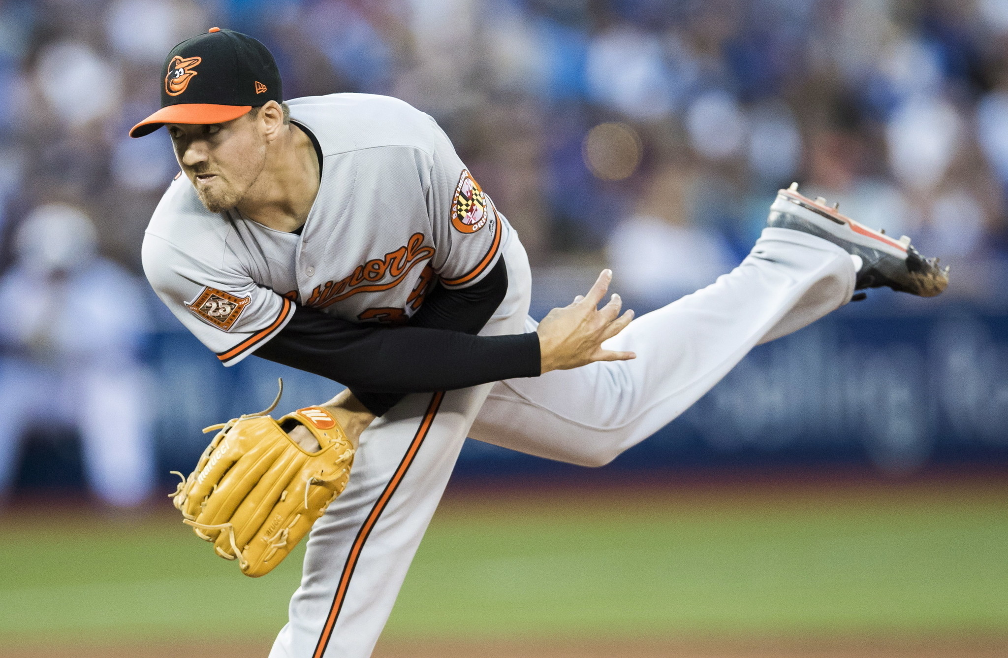 Amid rough season, Orioles' Gausman encouraged by recent success vs. right-handed hitters
