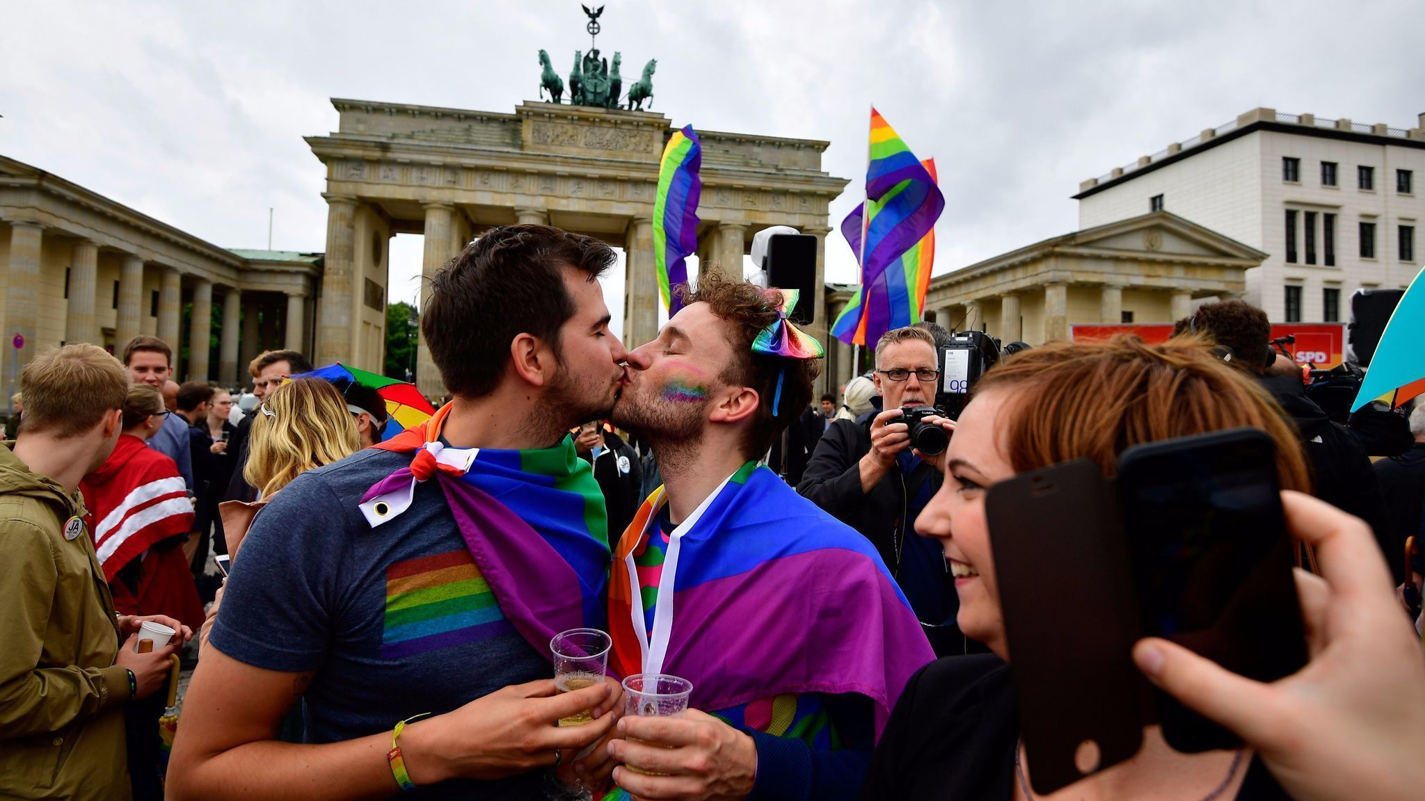 German lawmakers voted Friday to legalize same-sex marriage after a short b...