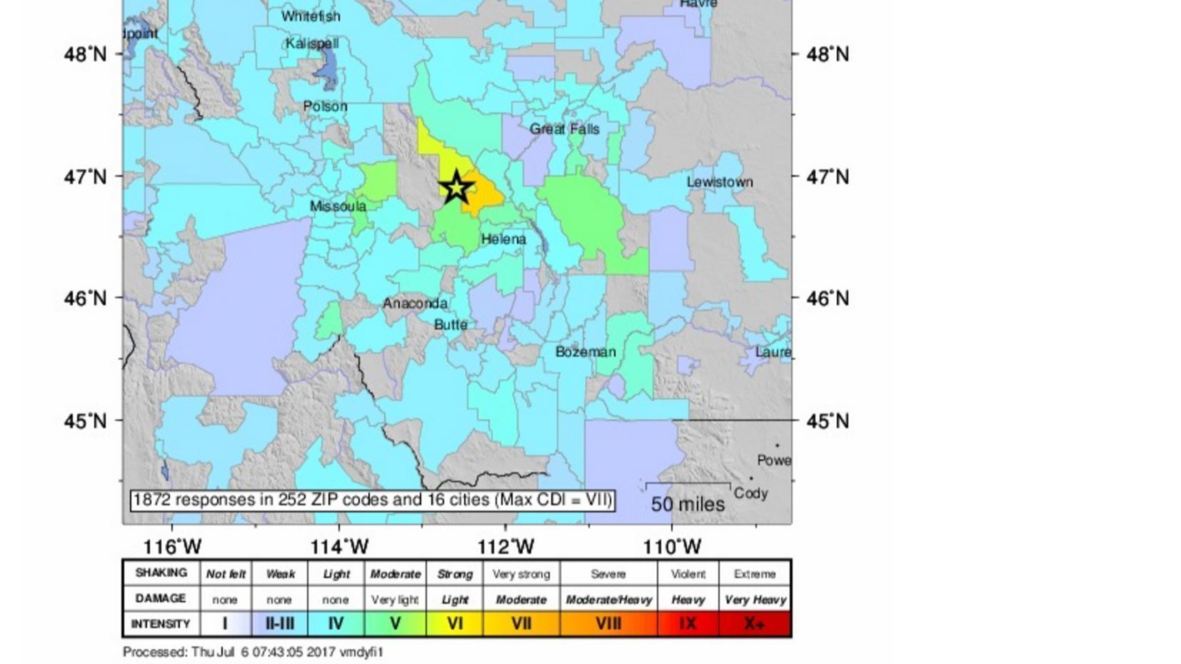 Rare 5.8 earthquake strikes western Montana, the area's strongest temblor in nearly 60 ...1654 x 930