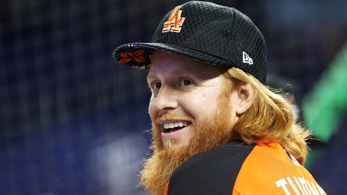 Dodgers' Justin Turner has a ball after a long journey to becoming an