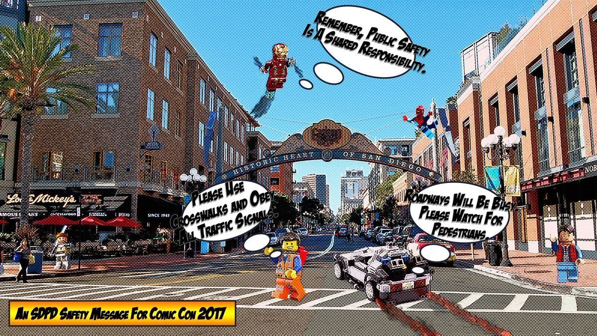 SDPD celebrates Comic-Con with superhero tweets