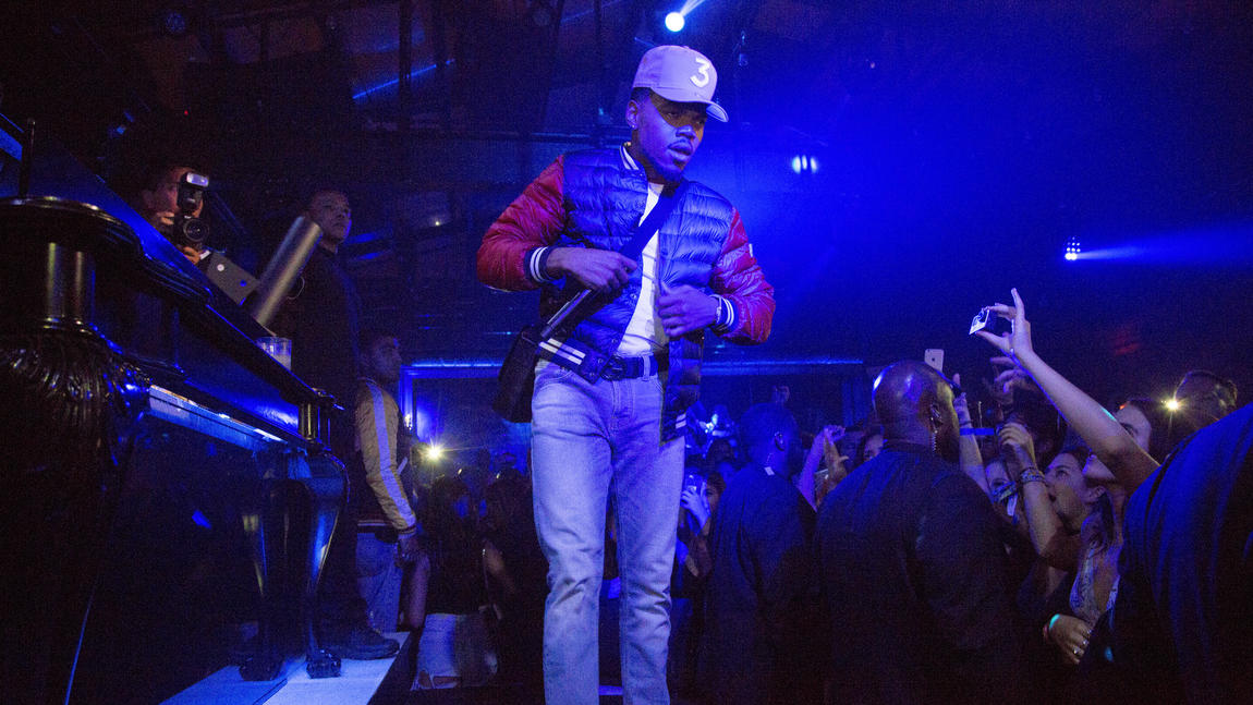 Chance the Rapper's afterparty at Studio Paris