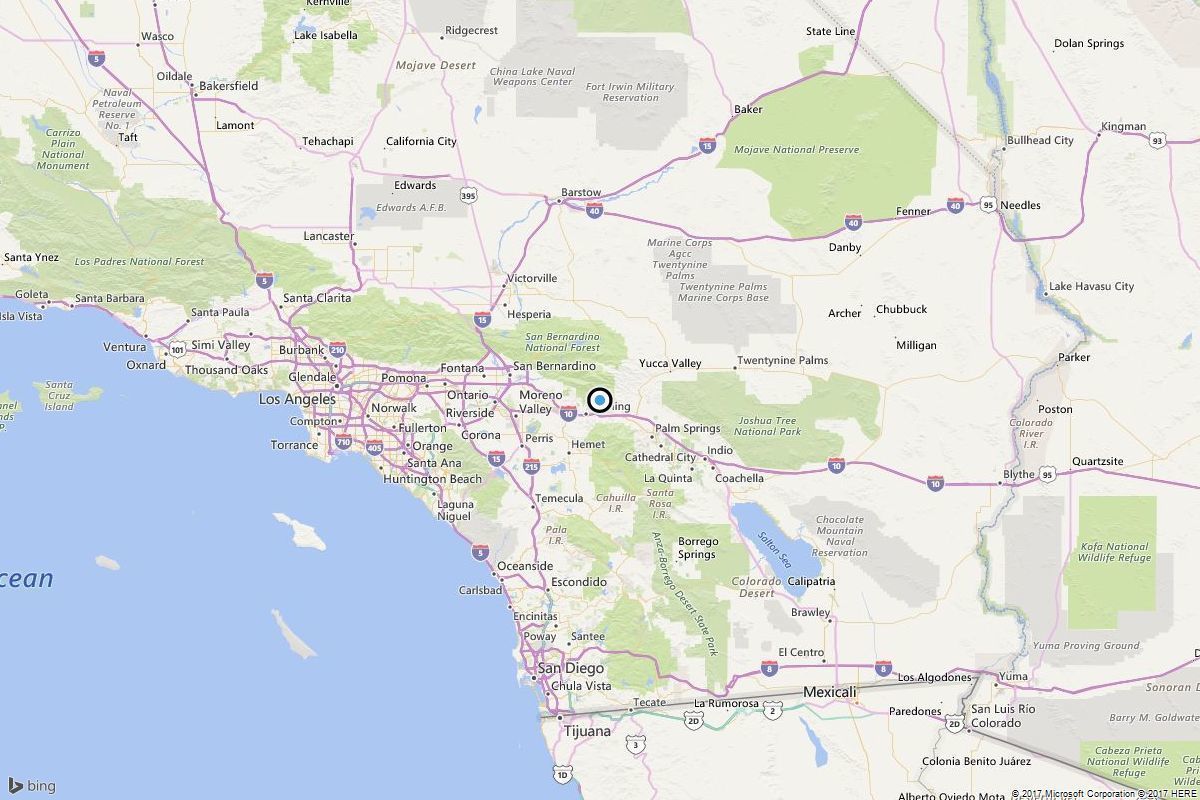 Earthquake: Magnitude 3.1 quake strikes near Banning - LA Times