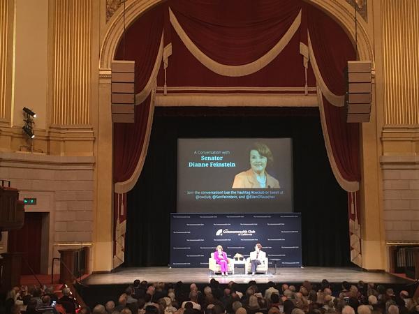 Feinstein Stuns SF Crowd by Expressing Hope for Trump
