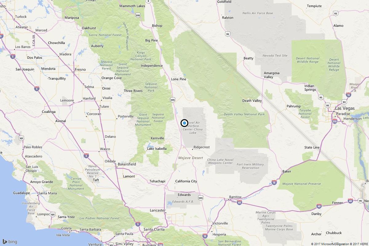 Earthquake: Magnitude 3.0 quake strikes near Coso Junction, Calif. - LA Times
