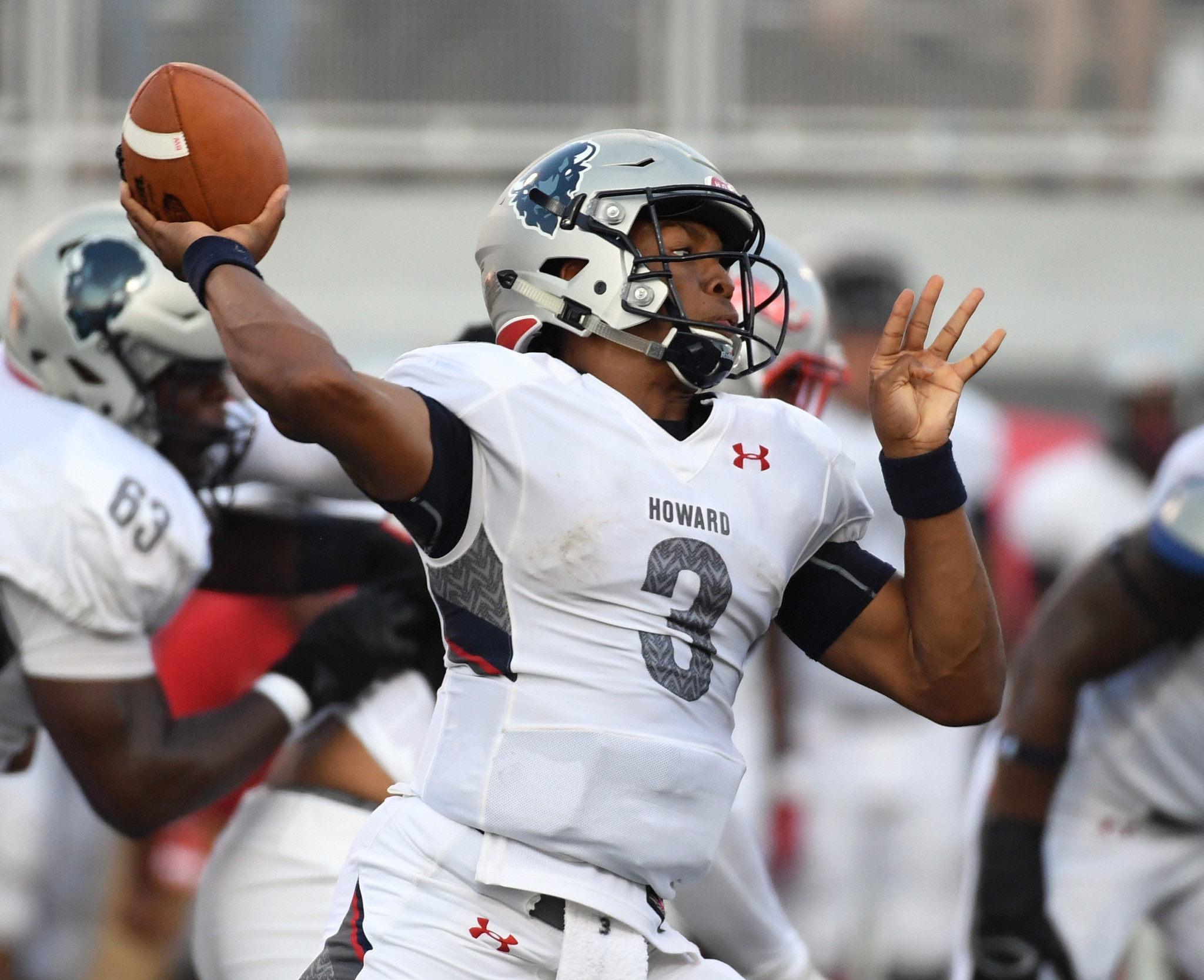 Howard, Caylin Newton stun UNLV in one of the biggest upsets in college football ...2048 x 1669