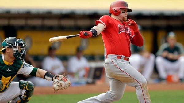 Angels use American League-record 12 pitchers in 11-9 victory over the Athletics in 11 innings