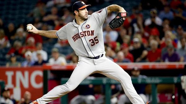 Angels lose pitching duel to Astros ace Justin Verlander