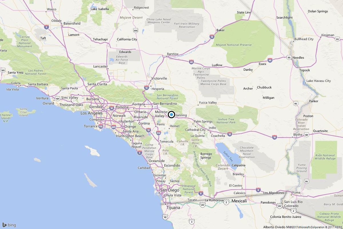 Earthquake: 3.2 quake strikes near Highland Springs, Calif. - LA Times1200 x 800