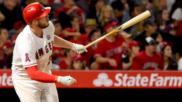 Angels need a five-run rally to hold off Rangers in wild-card battle