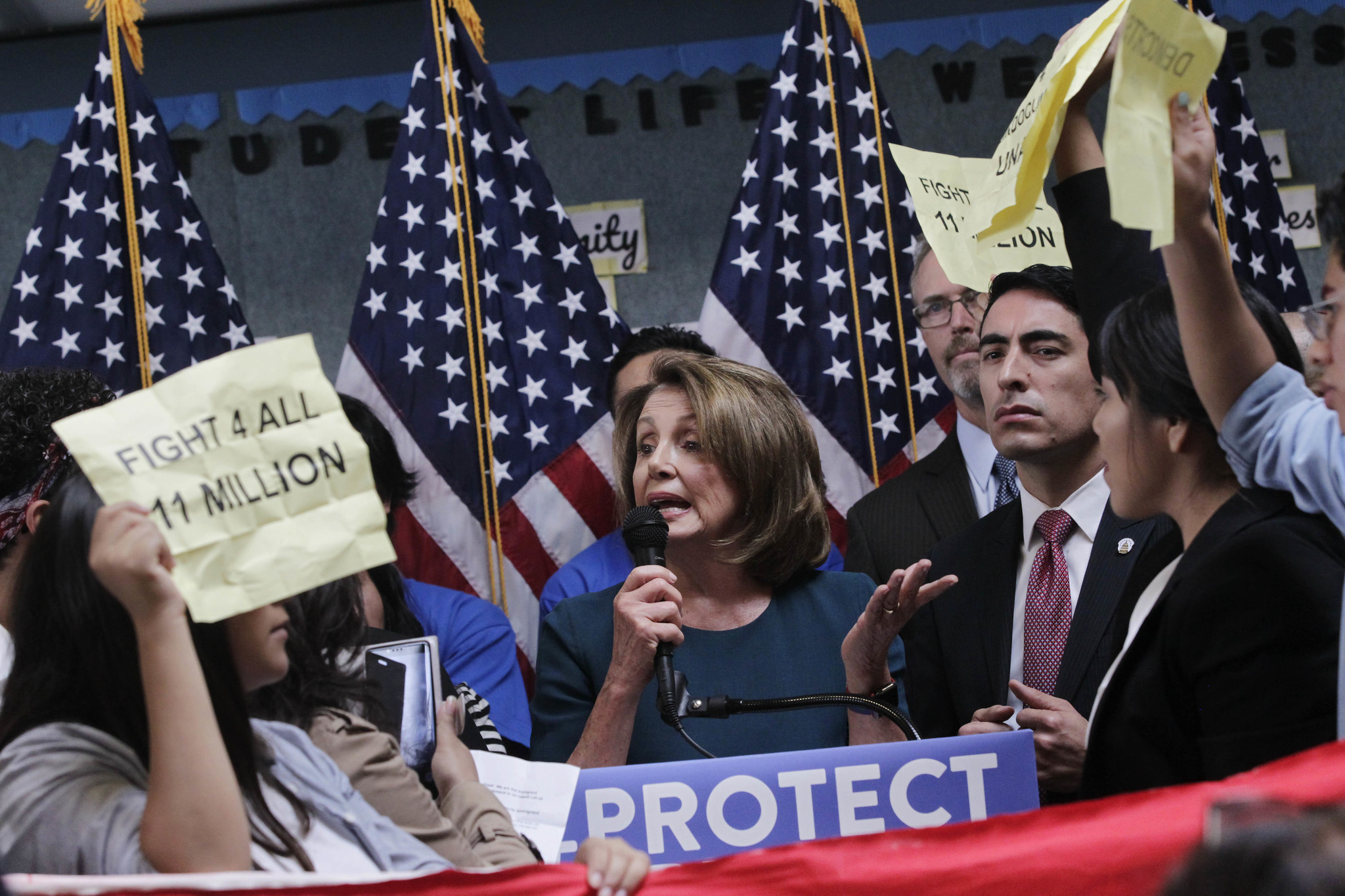 DACA recipients protest Pelosi's deal with Trump: 'We are not a bargaining chip ...2048 x 1365