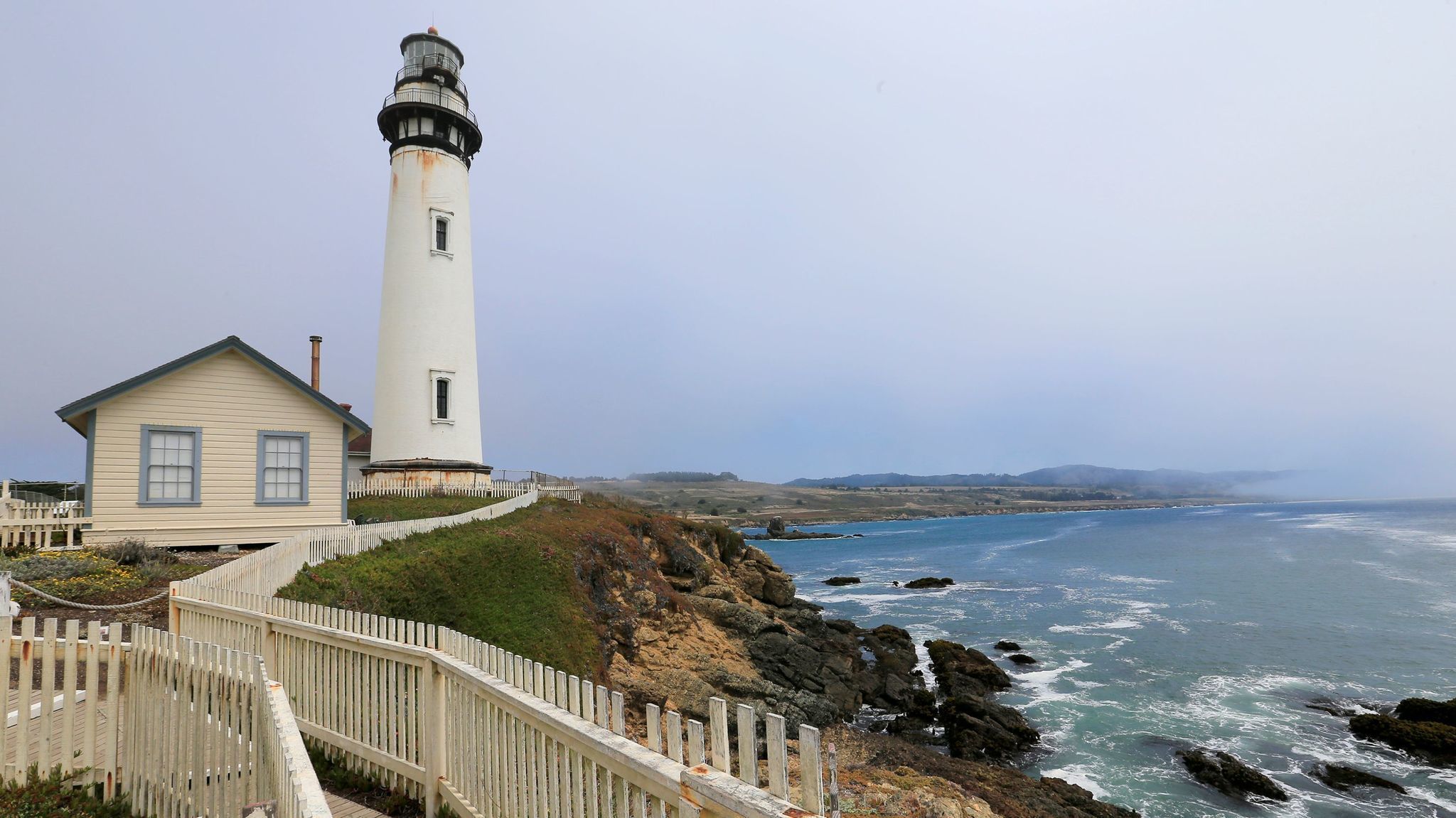 On a road trip up the coast, I linger too long over lighthouses and eat way too much pie. Surprised?
