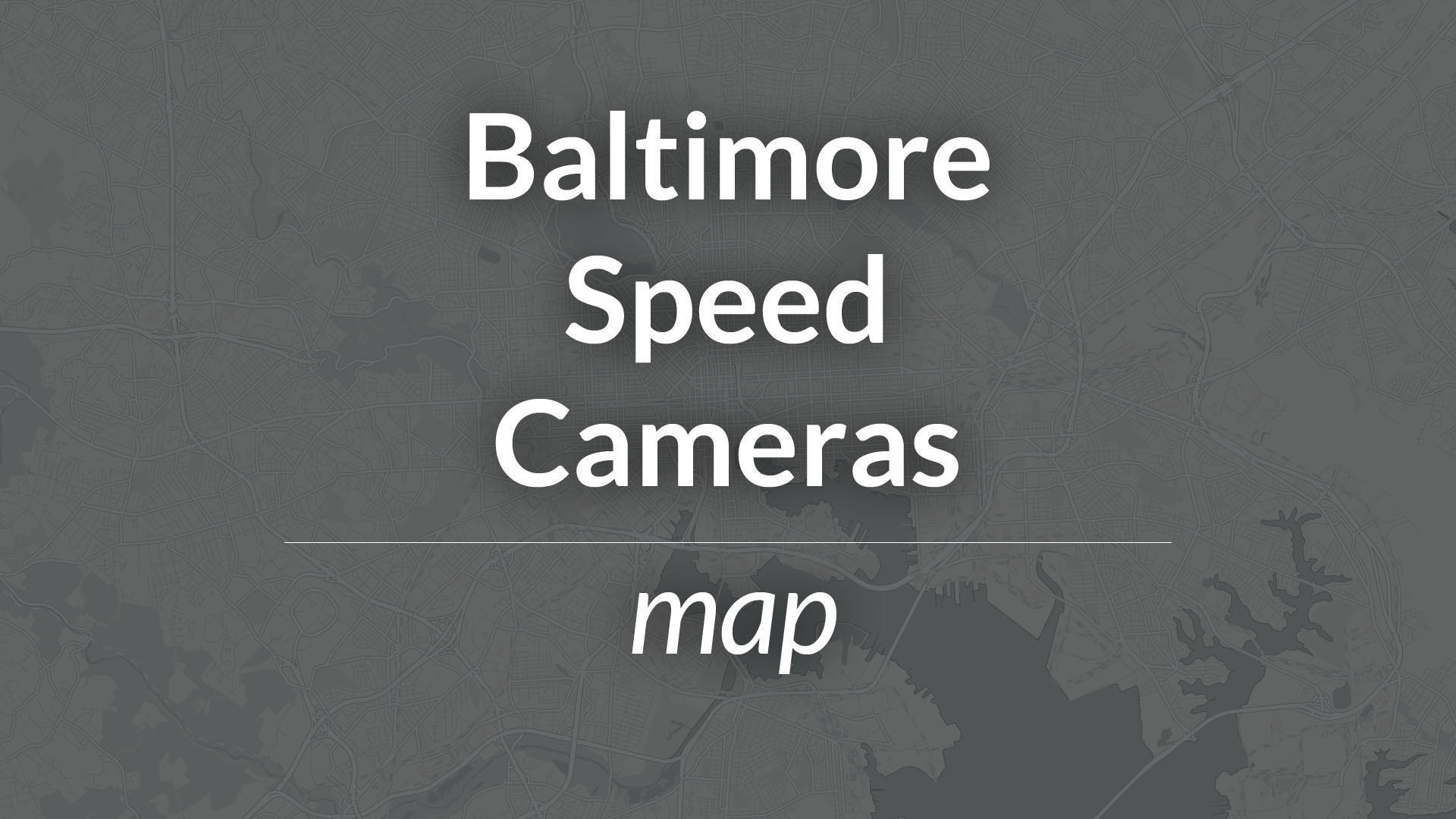 bs md baltimore speed cameras map 20170623