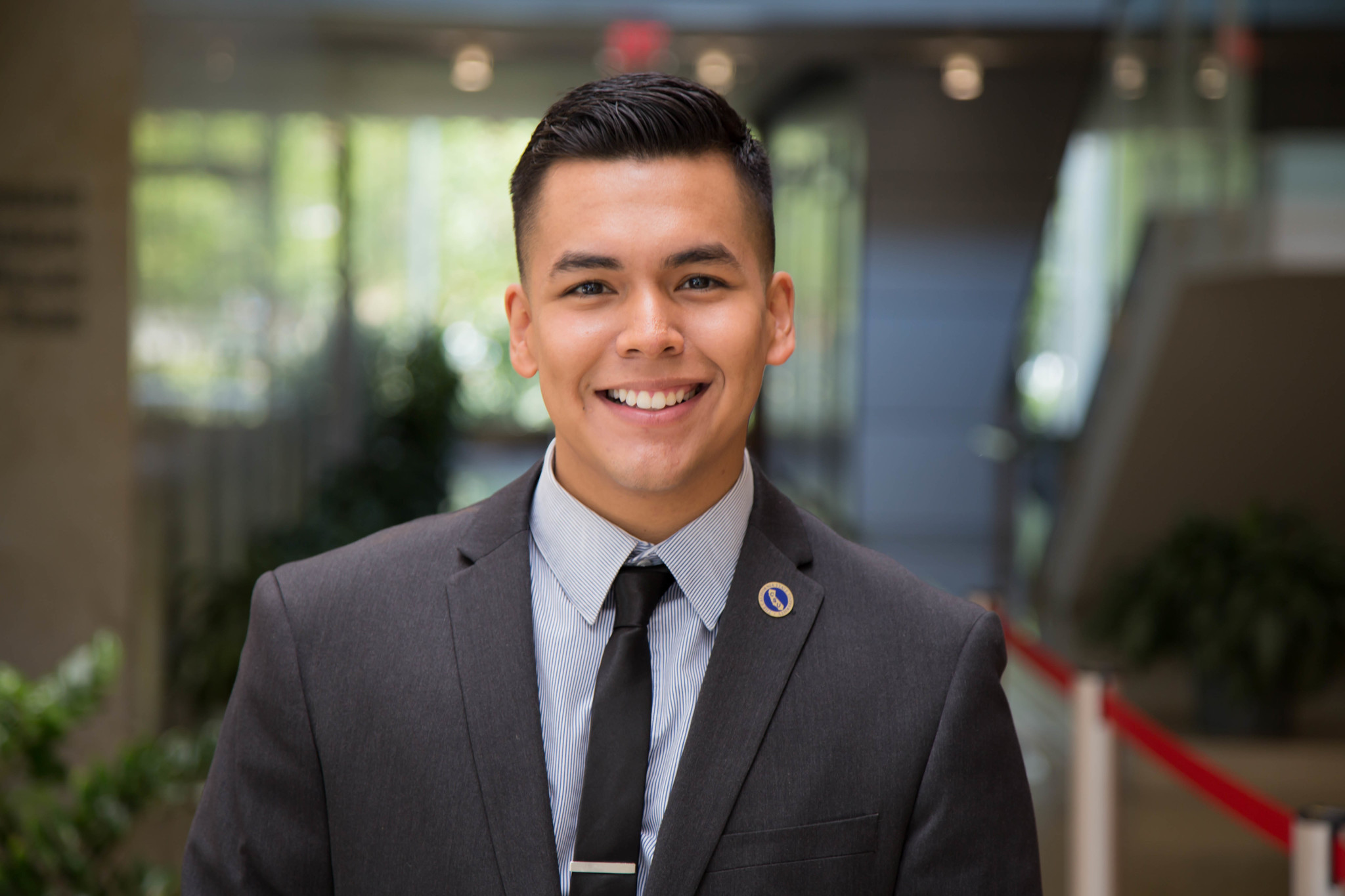 Jorge Reyes Salinas was able to get a campus job at Cal State Northridge thanks to DACA.