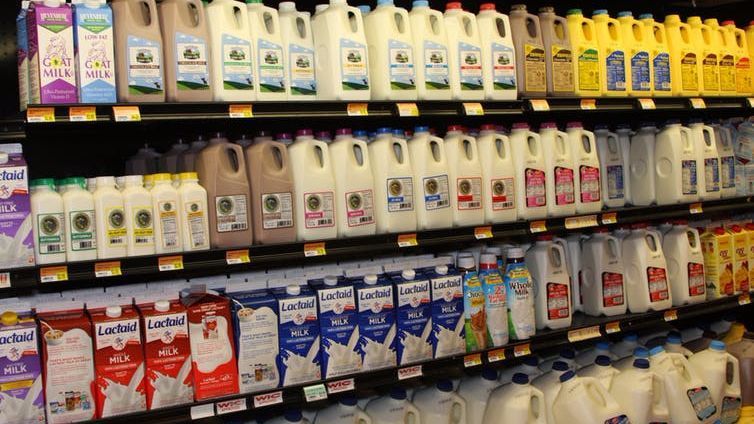 The average American consumes 620 pounds of dairy each year.