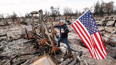 As flames fade, wine country grapples with emotional scars of devastating fires