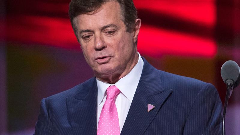 Former Trump campaign manager Paul Manafort in 2016. — Photograph: Evan Vucci/Associated Press.