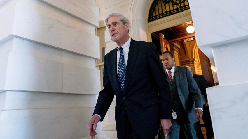 Special counsel Robert S. Mueller III on Capitol Hill in Washington D.C.  Photograph: Andrew Harnik/Associated Press.