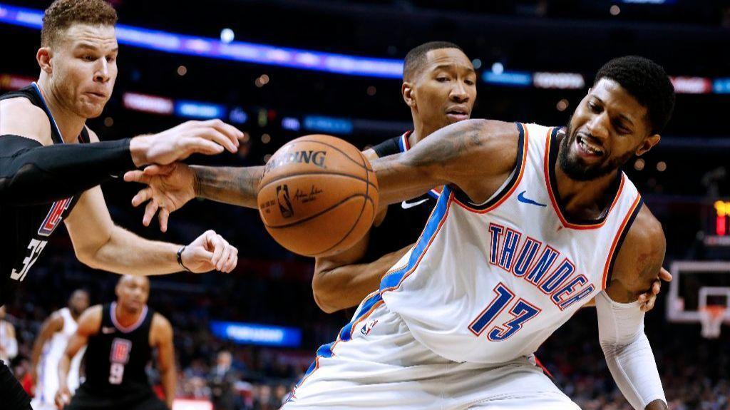 Clippers can't guard against injury in loss to Thunder 127-117
