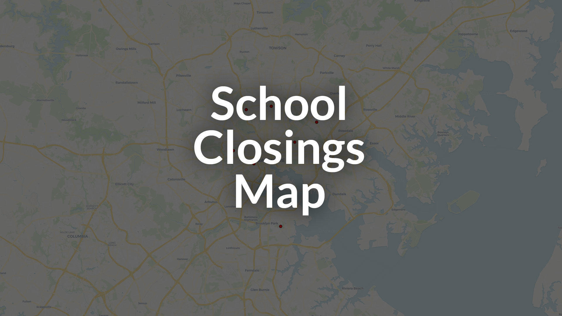 Map: Baltimore City Schools closed because of heat, facility issues - Baltimore Sun1920 x 1080